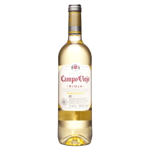 Campo Viejo Rioja, white semi-sweet wine, polish alcohol distributor