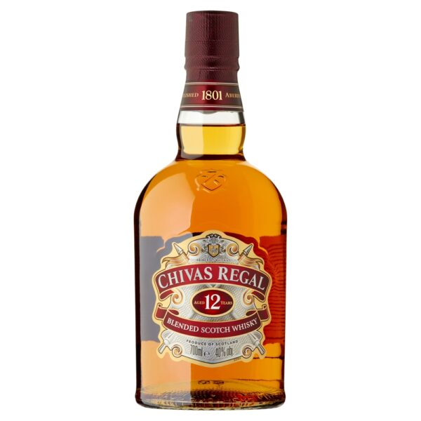 Chivas Regal 12 YO Blended Scotch Whisky 07l