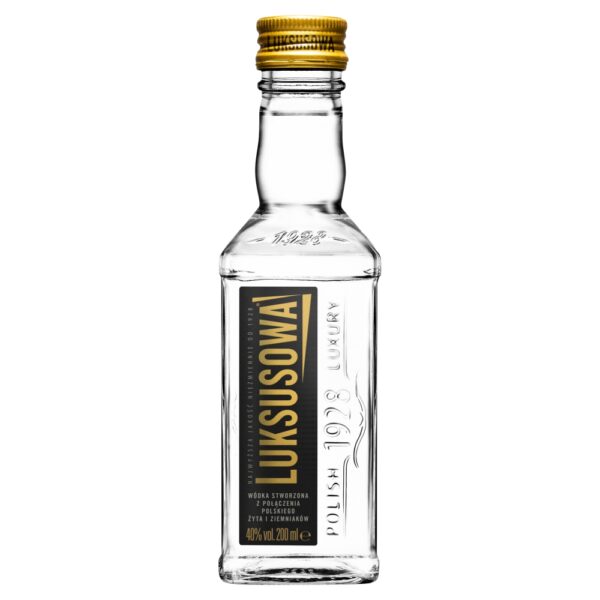 Luksusowa vodka 0,2l, polish vodka, polish alcohol distributor