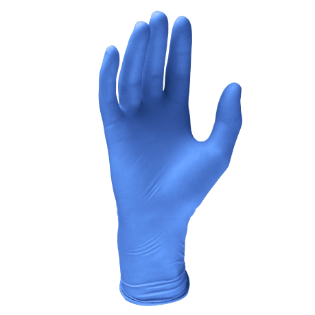 jednorazowe rękawiczki nitrylowe bezpudrowe