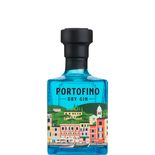 Bottle of Italian Portofino Dry Gin 100 ml.