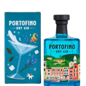 Portofino Dry Gin bottle Martini Edition box