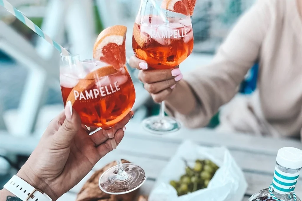what alcohol for May? pampelle spritz cocktails