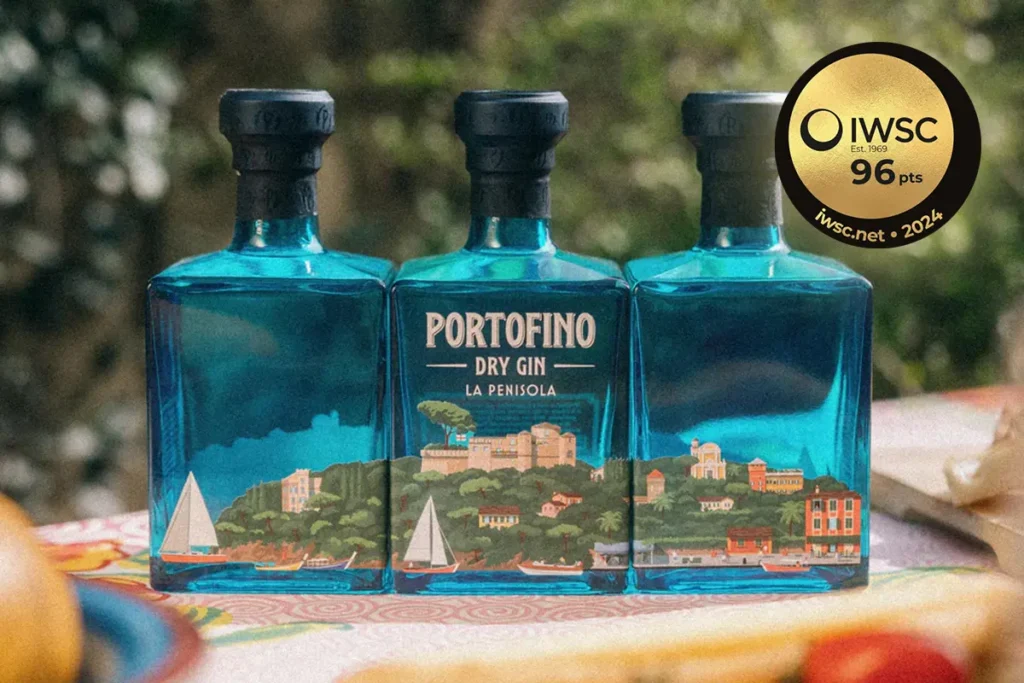 Limitowany gin Portofino Dry Gin La Penisola zdobył złoty medal