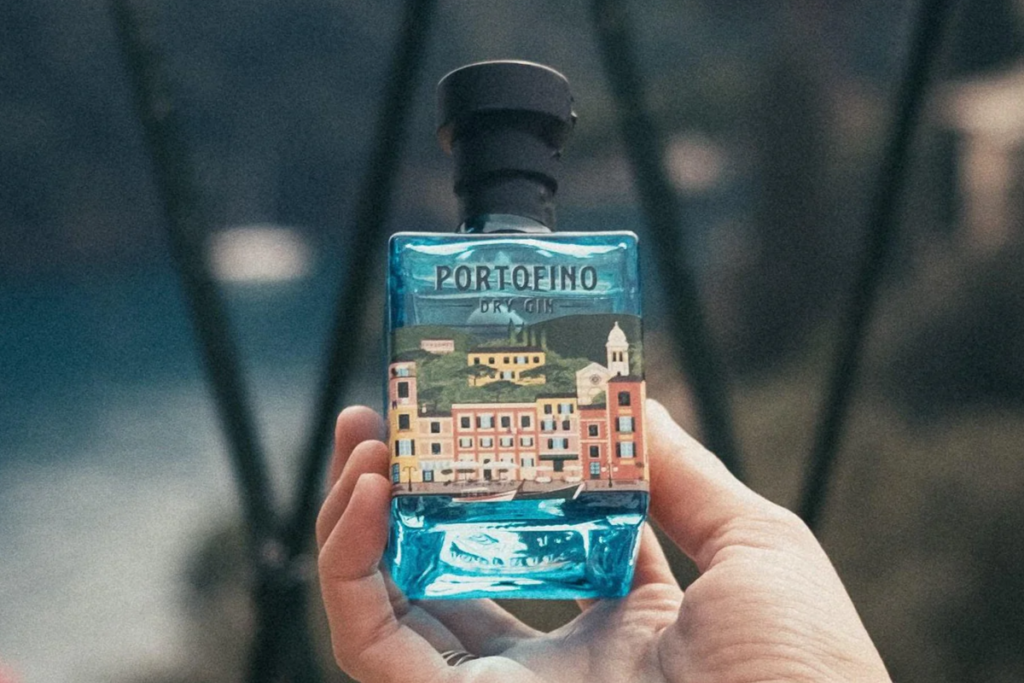 miniaturki alkoholi portofino dry gin alkohol premium