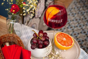słodkie alkohole drink pampelle z grejpfrutem i winogronami